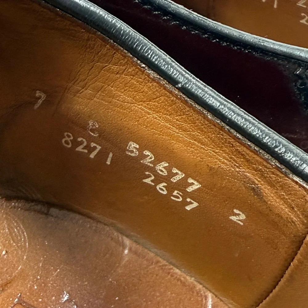 Allen Edmonds Polo Shell Cordovan Spectator‎ Wingtip Oxford Shoes Burgundy 7